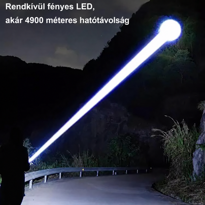 🔦🔥Újdonság 2026-ban: 50% kedvezmény – korlátozott ideig érvényes ajánlat!🔥🔦Nagyon nagy teljesítményű, zoomfunkciós zseblámpa