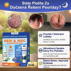 KUBOZN® Denní a noční regenerační systém pro psoriázu – 100% bez steroidů, dvojité řešení pro úlevu od plaků, šupinatění a svědění