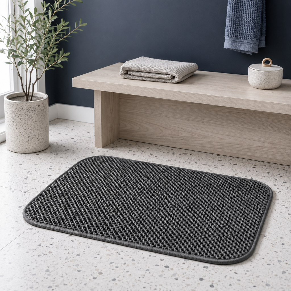 Double-Layer Cat Litter Trapping Mat