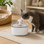 Flowing Pet Water Fountain for Cats & Dogs