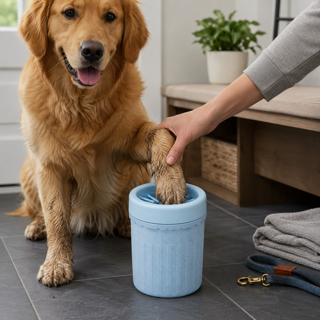 Portable Pet Paw Cleaner Cup
