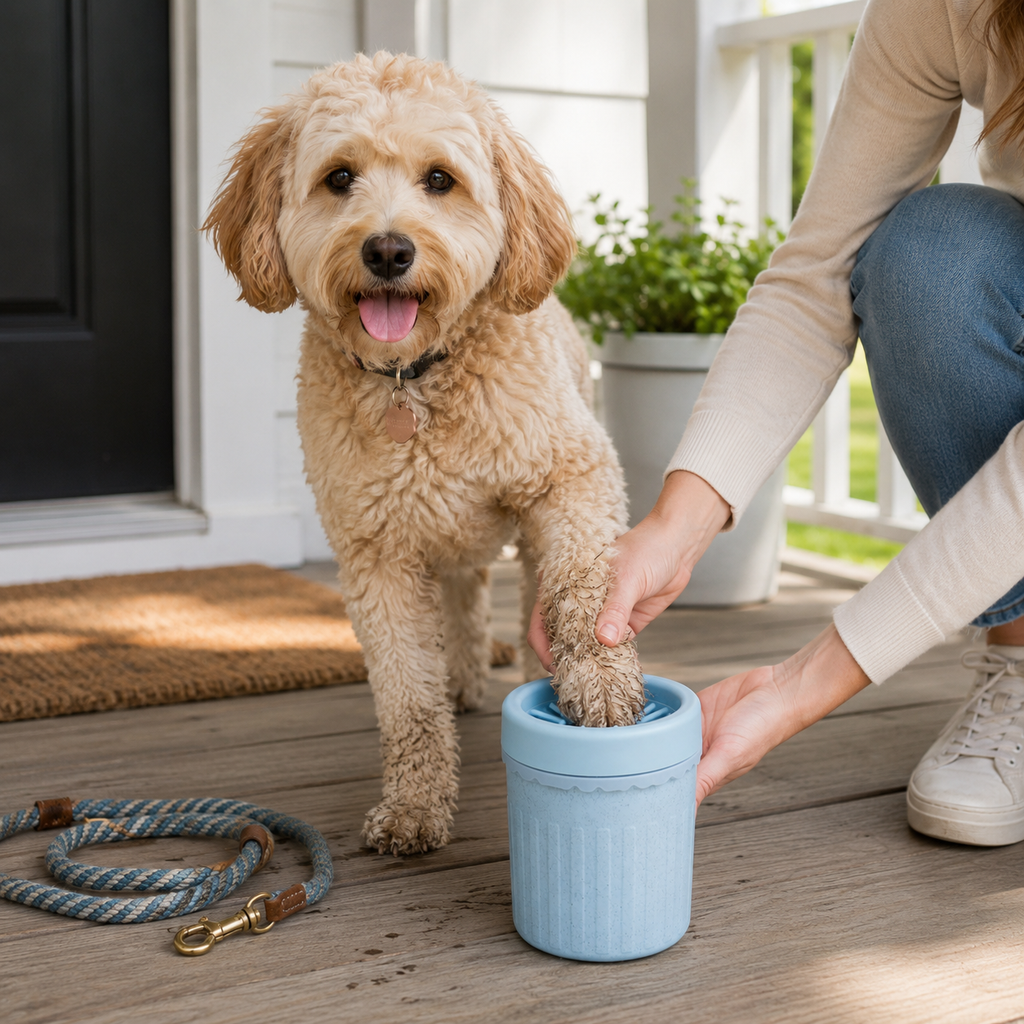 Portable Pet Paw Cleaner Cup