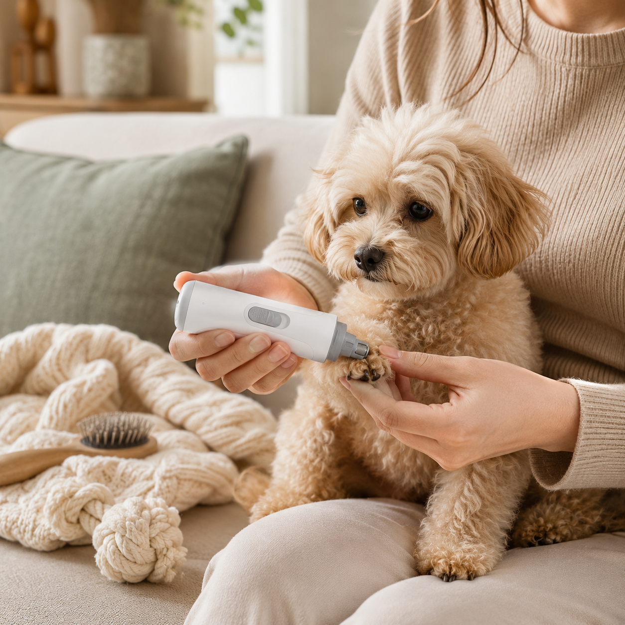 Electric Pet Nail Grinder for Dogs & Cats
