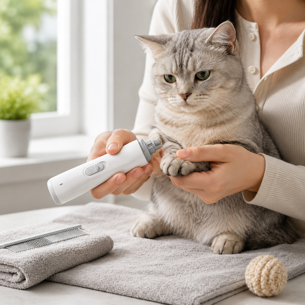 Electric Pet Nail Grinder for Dogs & Cats