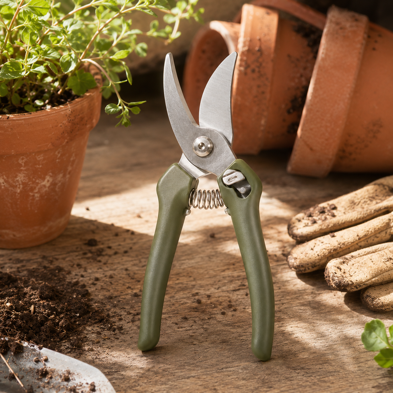 Professional Garden Pruning Shears with Comfort Grip