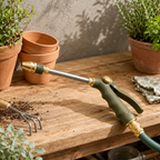 Adjustable High-Pressure Garden Hose Spray Wand with Comfort Grip