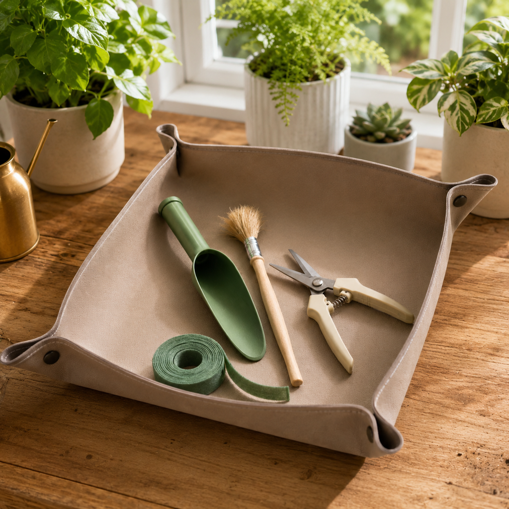 Waterproof Repotting Mat & Indoor Plant Care Tool Set