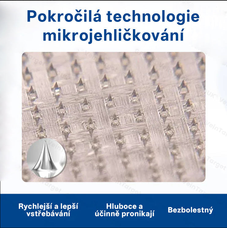 GFOUK® VeinTarget Microneedle Patch |⚡ Okamžitá úleva, dlouhodobé výsledky